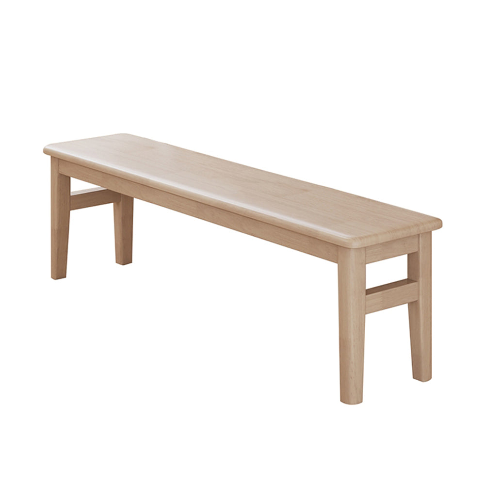 Minimalist Solid Wood Bench - 63" / 71"