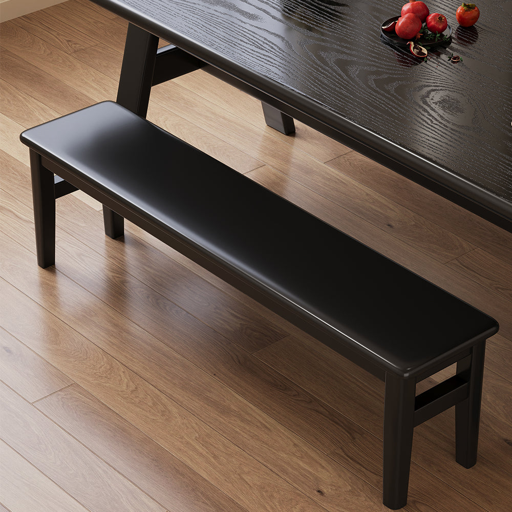 Minimalist Solid Wood Bench - 63" / 71"