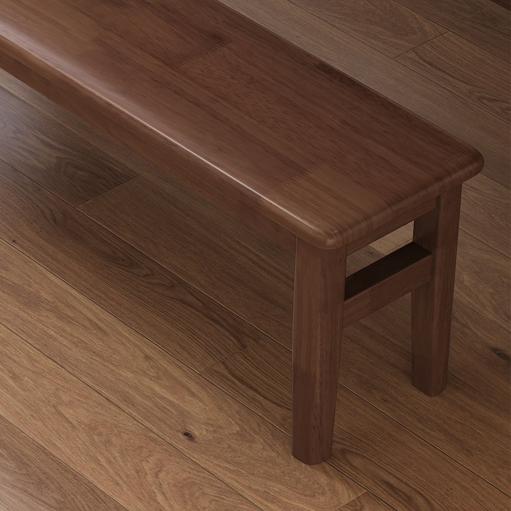 Minimalist Solid Wood Bench - 63" / 71"