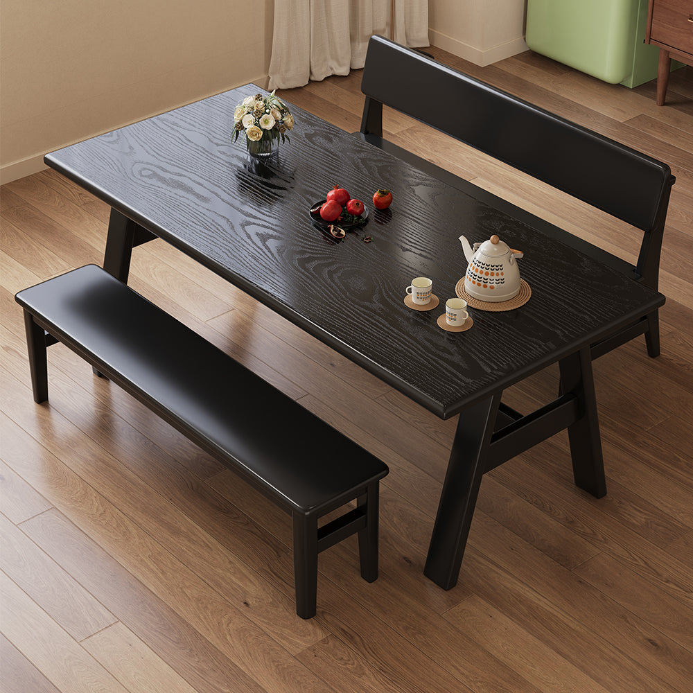 Minimalist Solid Wood Bench - 63" / 71"