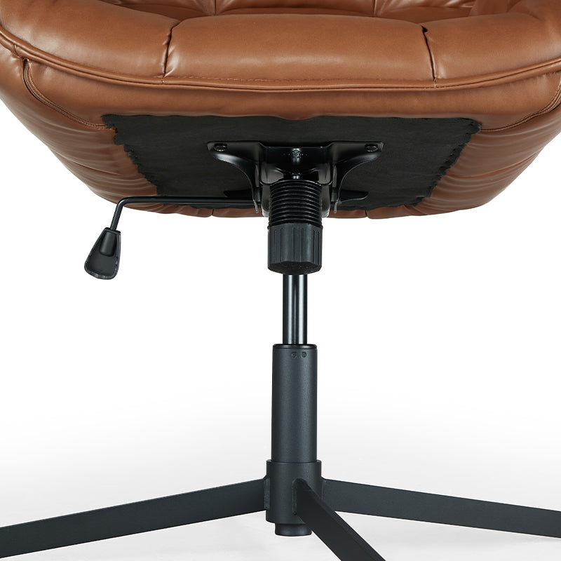 Adjustable Height Office Chair with Ergonomic Back Support