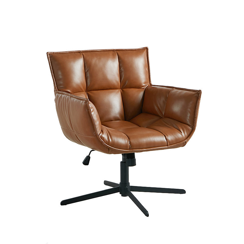 Adjustable Height Office Chair with Ergonomic Back Support