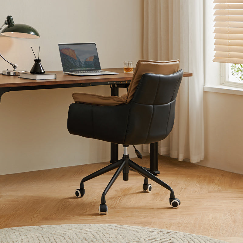 Adjustable Height Swivel Office Chair in Multiple Colors