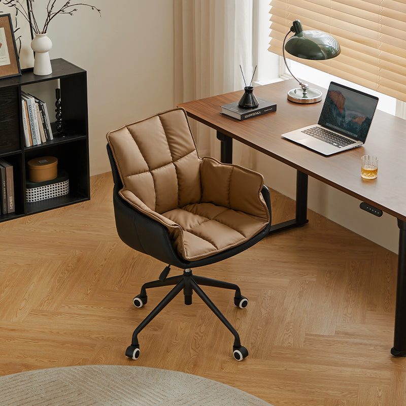 Adjustable Height Swivel Office Chair in Multiple Colors