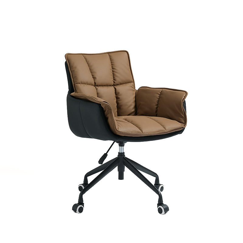 Adjustable Height Swivel Office Chair in Multiple Colors