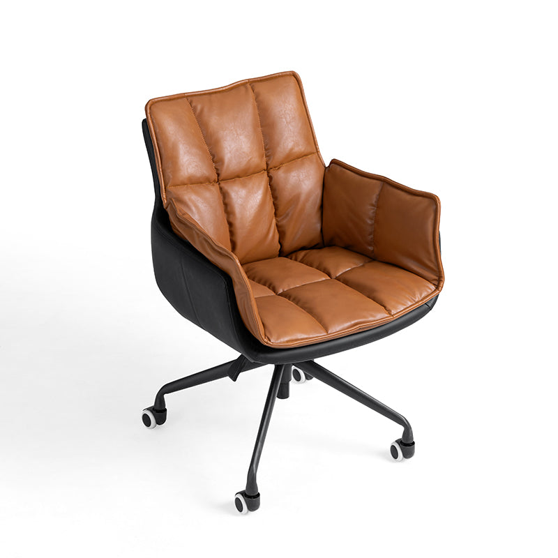 Adjustable Height Swivel Office Chair in Multiple Colors