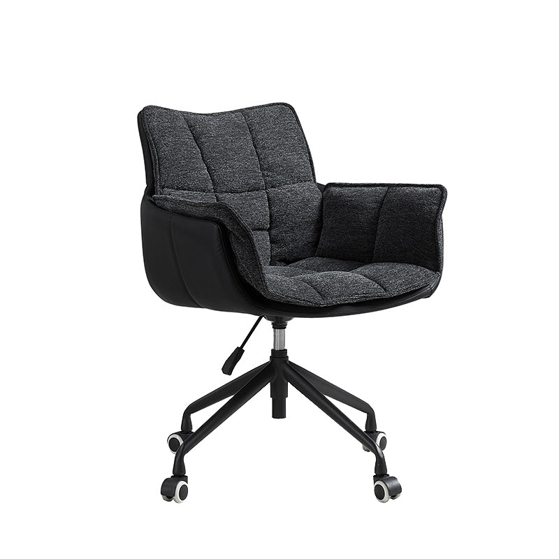 Adjustable Height Swivel Office Chair in Multiple Colors