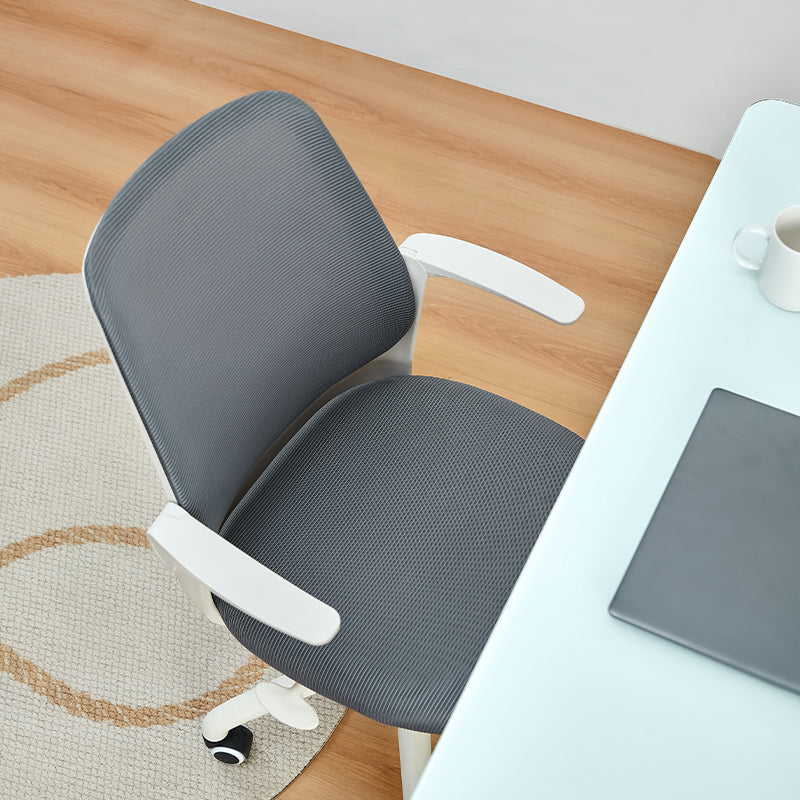 Mesh Adjustable Rolling Office Chair with Ergonomic Support