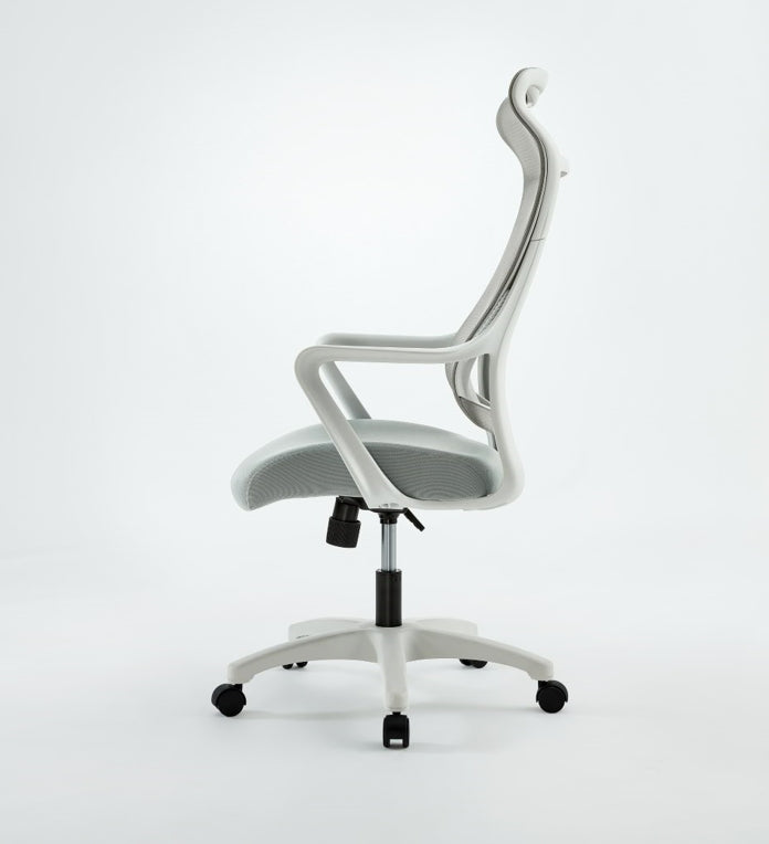 Adjustable Mesh Office Chair with Lumbar Support and Headrest