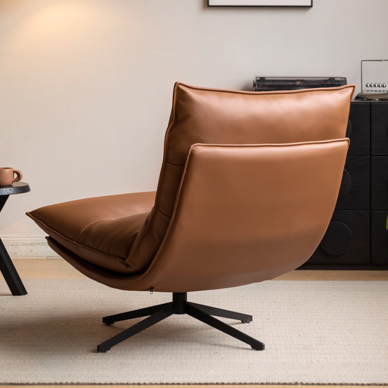Faux Leather 360 Swivel Computer Chair