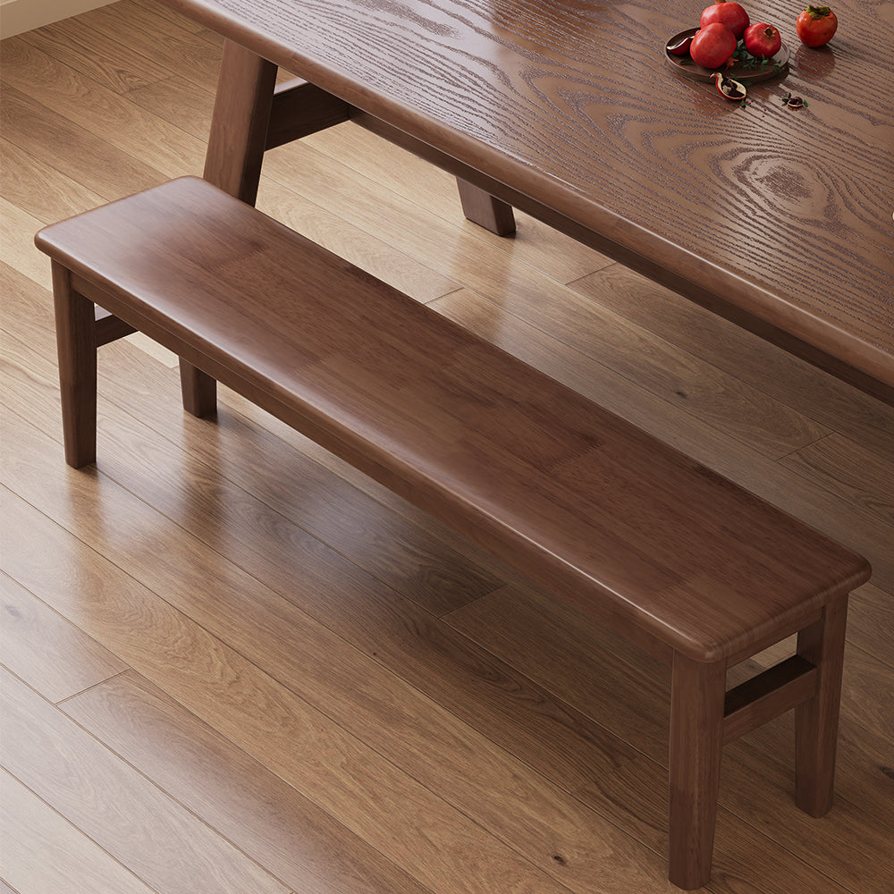 Minimalist Solid Wood Bench - 63" / 71"