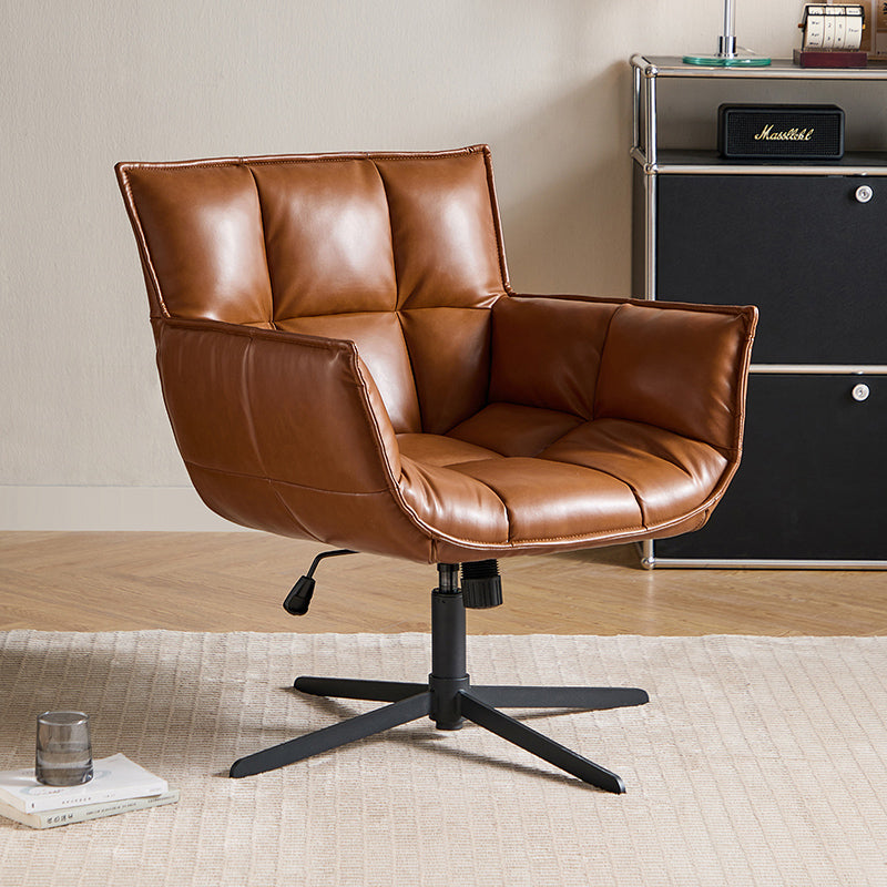Adjustable Height Office Chair with Ergonomic Back Support