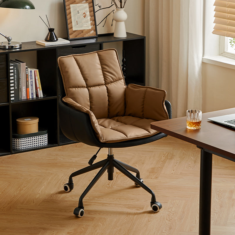 Adjustable Height Swivel Office Chair in Multiple Colors