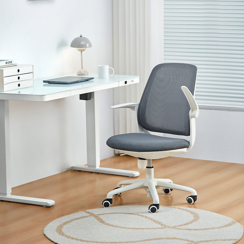 Mesh Adjustable Rolling Office Chair with Ergonomic Support