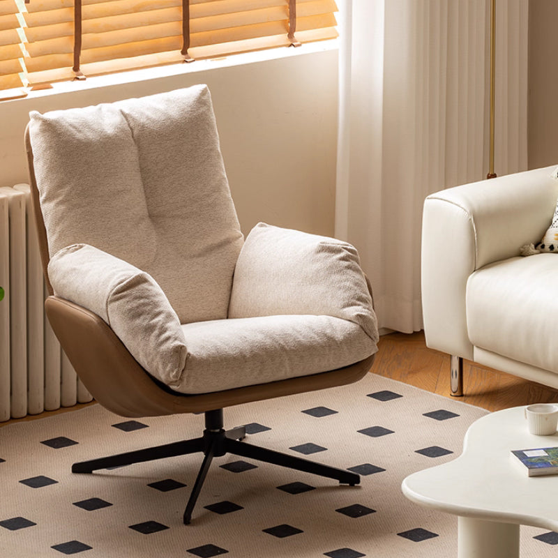 Adjustable Swivel Office Chair with Matching Stool